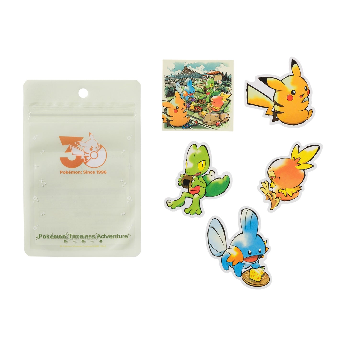 "Pokemon Timeless Adventure Hoenn" Sticker Set