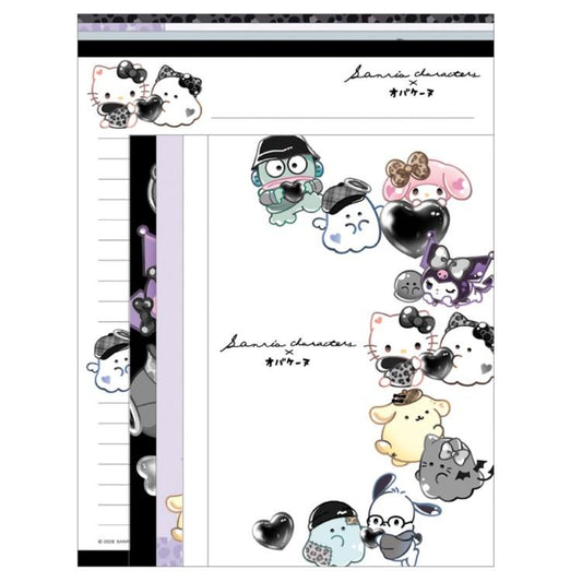 "Sanrio X Obakenu" Letter Set