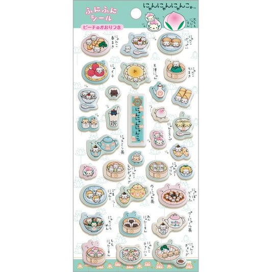 [NYAN NYAN NYANKO] "San-X Universe" Scented Sticker Sheet