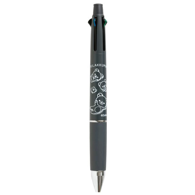[RILAKKUMA / BLACK] "San-x Jetstream 4&1" Ballpoint Pen