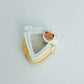 [SEA SALT / TRIANGLE] "NOTBUNNY Cake Doll" Pouch