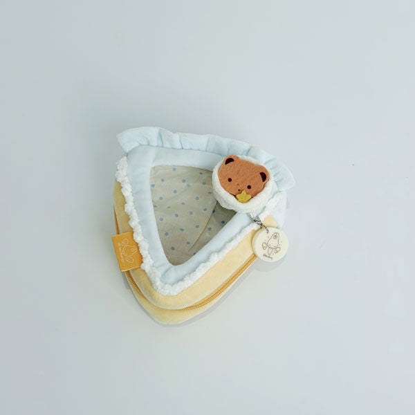 [SEA SALT / TRIANGLE] "NOTBUNNY Cake Doll" Pouch