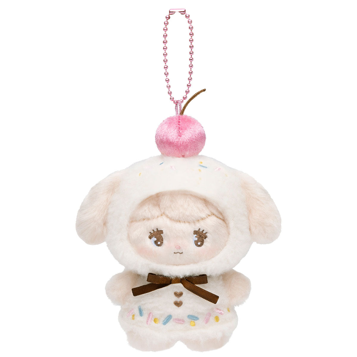 [NATTSU] "Mikko Illustrations Ice Cream" Plush Keychain