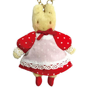 [RED] "Marroncream" Bag Charm Plush Keychain