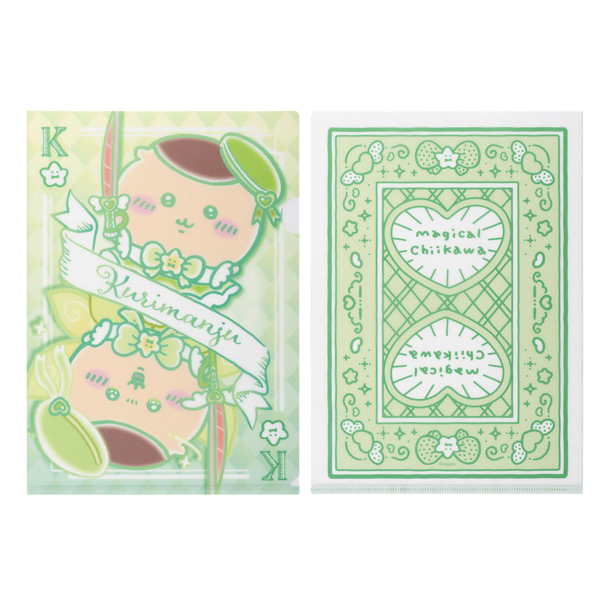 [KURIMAMJU] "Chiikawa Magical Chiikawa Card" Clear File