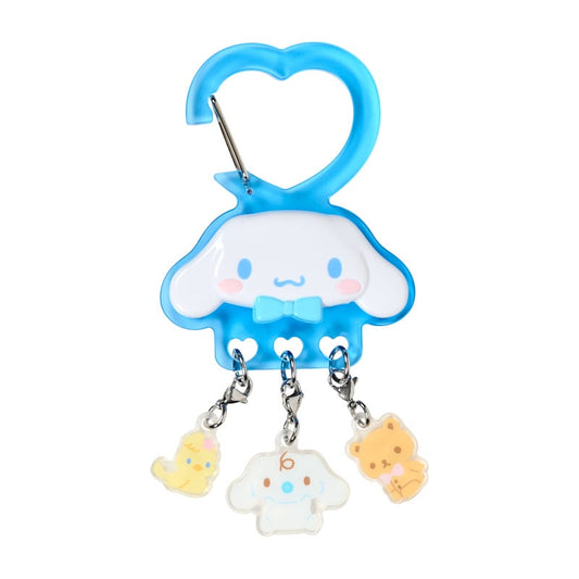 [CINNAMOROLL] "Sanrio Together with My Favorite Friend" Carabiner Keychain