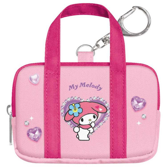 [MY MELODY] "Sanrio School Bag Style" Mini Bag Keychain
