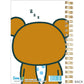 [RILAKKUMA] "Rilakkuma Standard Stationery" B6 Notebook