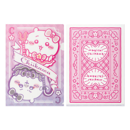 [CHIIKAWA] "Chiikawa Magical Chiikawa Card" Clear File