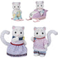 [SNOW LEOPARD FAMILY] "Sylvanian Families" Figure Set