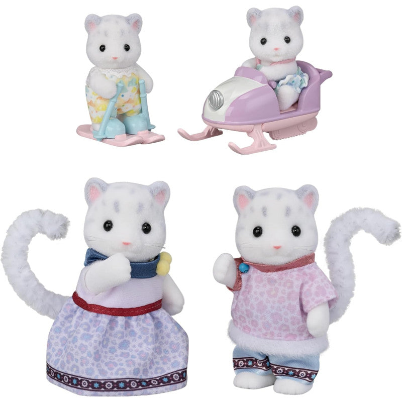 [SNOW LEOPARD FAMILY] "Sylvanian Families" Figure Set