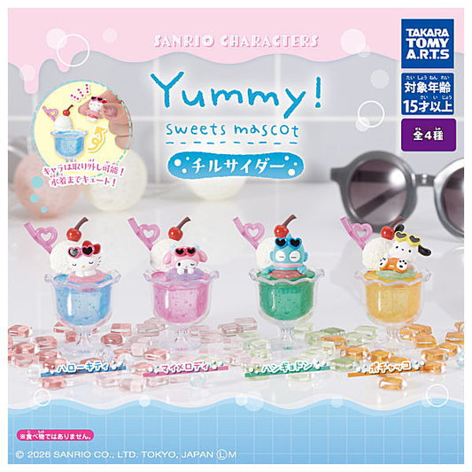 *GACHAPON* "Sanrio Yummy! Sweets Chill Cider Figure" Blind