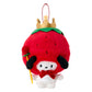 [POCHACCO] "Sanrio Become Strawberry King" Plush Keychain