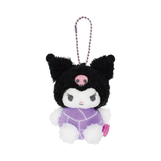[KUROMI / VOLLEYBALL] "Sanrio Sports" Plush Keychain
