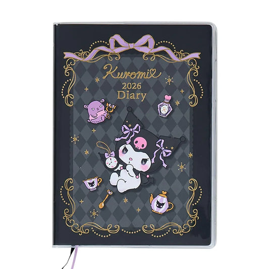 [KUROMI] "Sanrio 2026" B6 Block Schedule Planner