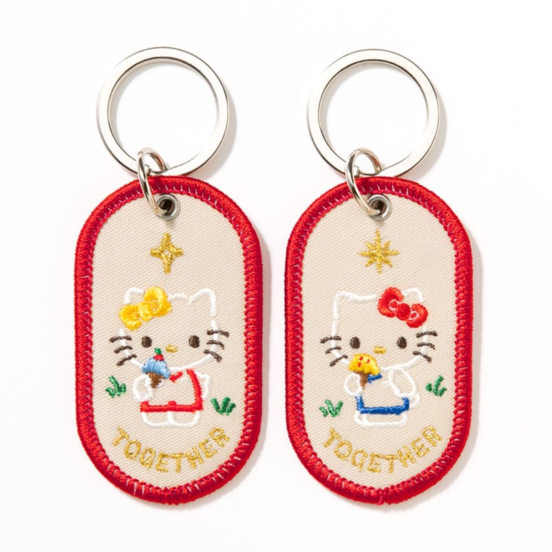 [HELLO KITTY] "Sanrio 2/8b Pair" Keychain
