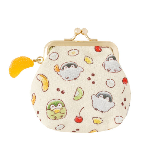 "Koupenchan Hanamaru Anmitsu Shop" Clasp Coin Pouch