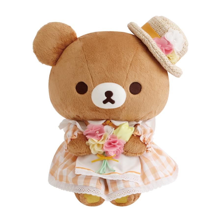 [CHAIROIKOGUMA] "Korilakkuma and Chairoikoguma Beautiful Flowers" Special Medium Plush