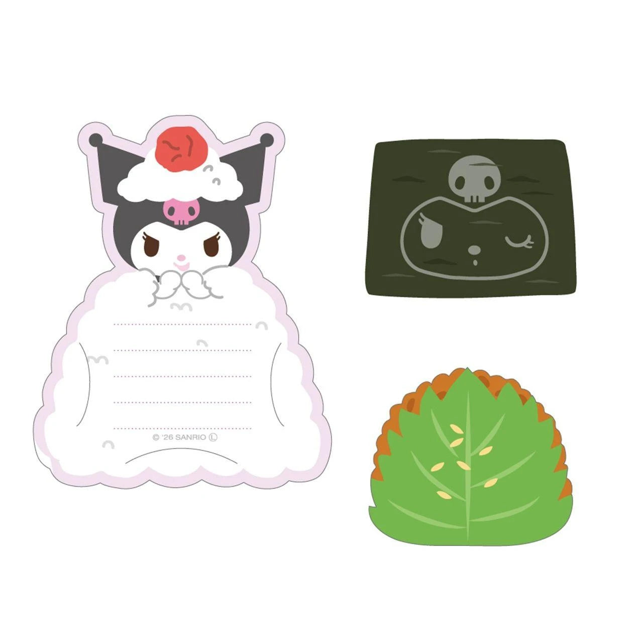 [KUROMI] "Sanrio Waiwai Picnic" Message Card