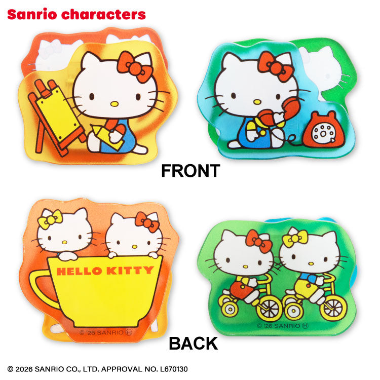 [HELLO KITTY] "THANKYOUMART x Sanrio Retro" Acrylic Clip Set