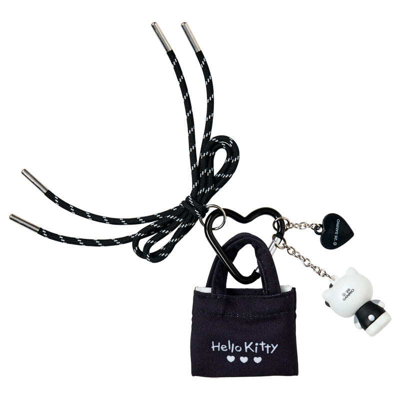 [HELLO KITTY / BLACK] "Sanrio Forever" Carabiner Keychain