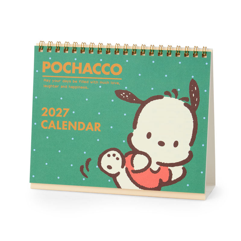 [POCHACCO] "Sanrio" 2027 Ring Desk Calendar