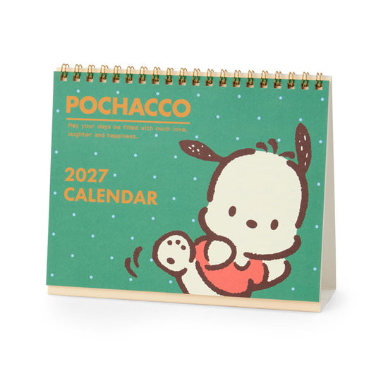 [POCHACCO] "Sanrio" 2027 Ring Desk Calendar