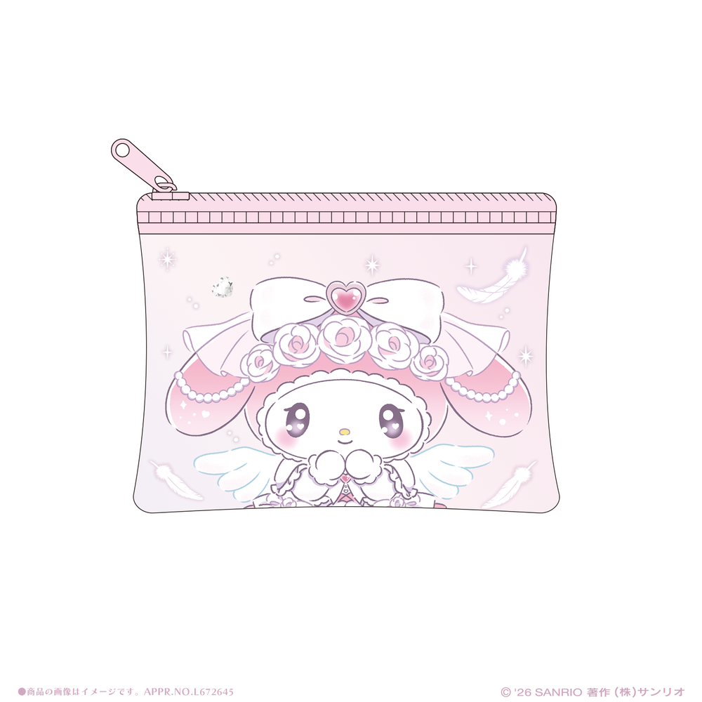 [MY MELODY] "Sanrio x LAFARY Tokimeki Senshi Lumina" Mini Clear Pouch