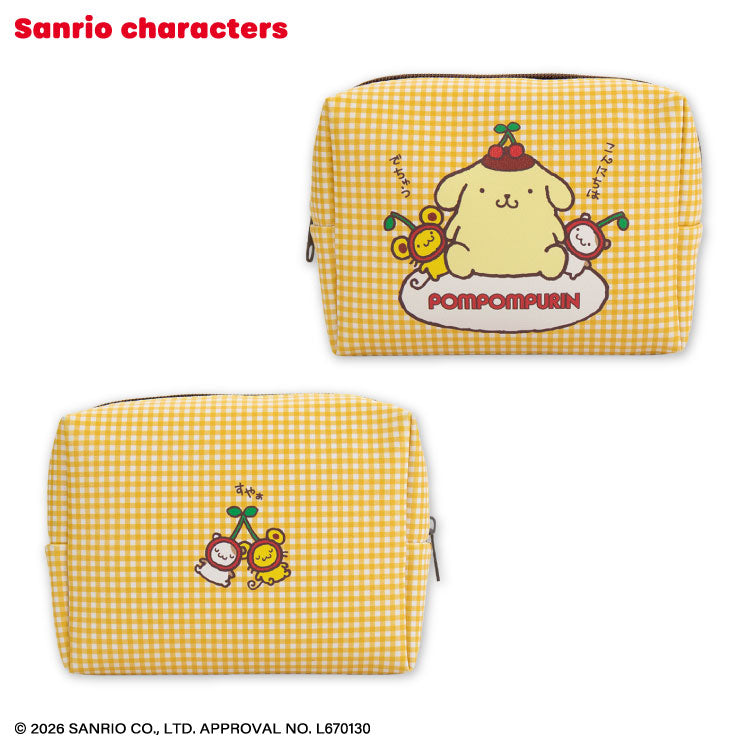 [POMPOMPURIN] "THANKYOUMART x Sanrio Retro" Pouch