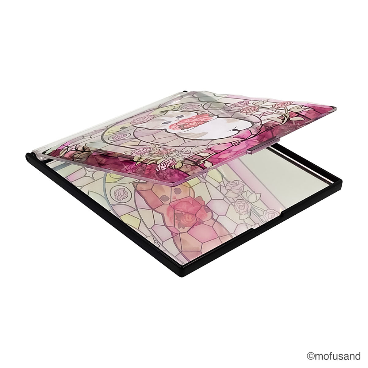 [PINK] "Mofusand Stained Glass" Jewelry Mirror