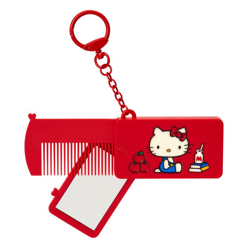 [MARRON CREAM] "Sanrio Everyday Goods" Mini Mirror & Comb Keychain