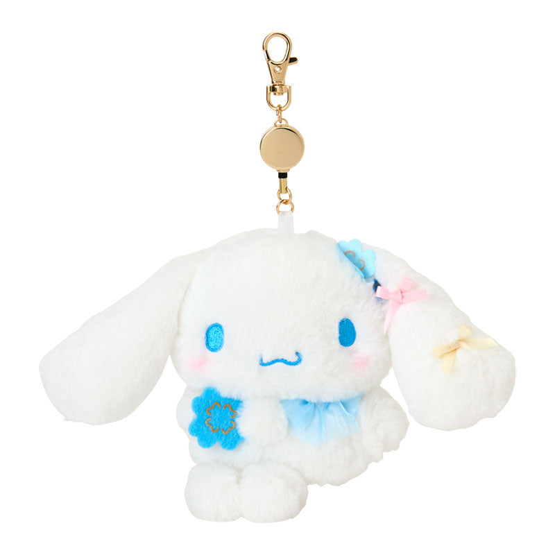 "Cinnamoroll Light Blue Clover" Pass Case
