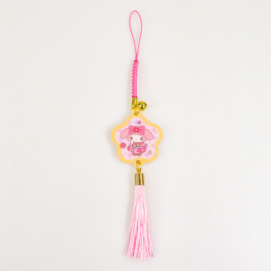 [MY MELODY] "Sanrio Japanese Heart Romance" Netsuke Acrylic Keychain