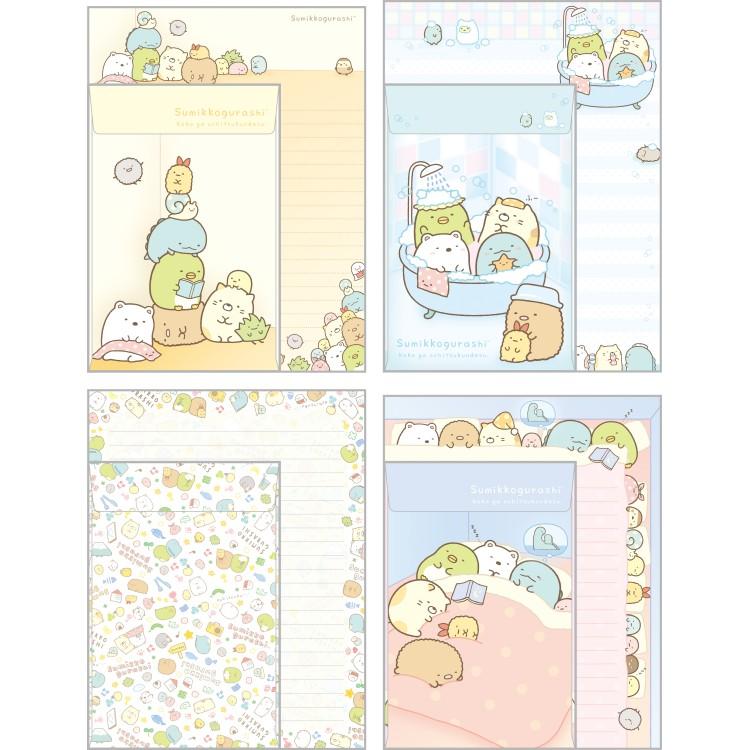 "Sumikko Gurashi Night Routine" Letter Set