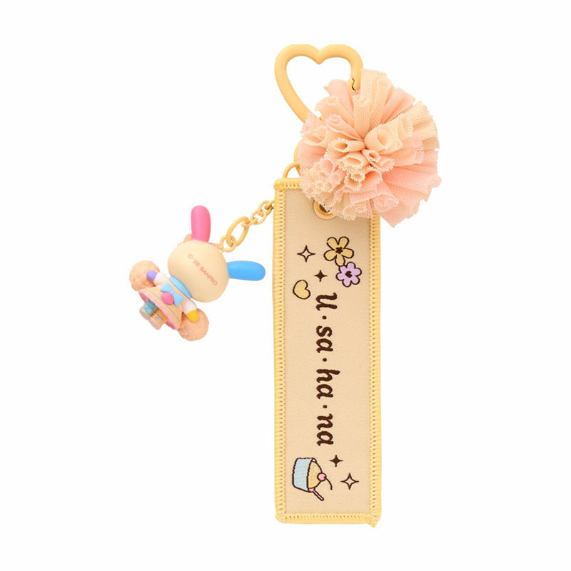 [USAHANA] "Sanrio Cheeristails" Flight Tag Keychain