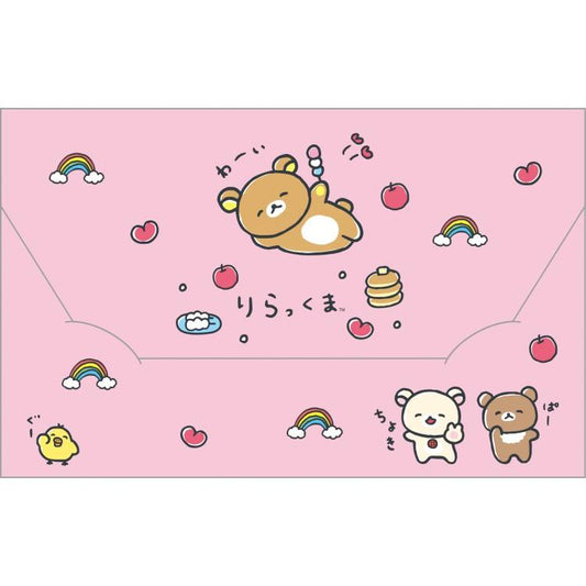 [PINK] "Rilakkuma Yuruyuru Pokapoka" A4 File