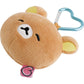 [RILAKKUMA] "Rilakkuma Yuruyuru Pokapoka" Plush Mirror
