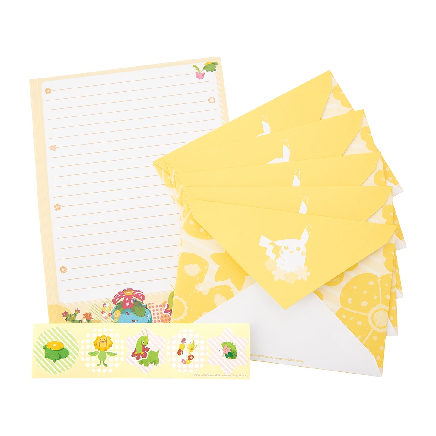 "Pokemon Blooming in Profusion" Letter Set