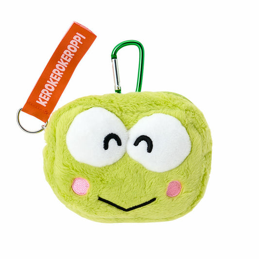 "Sanrio Everyday Keroppi" Face Shaped Mini Pouch