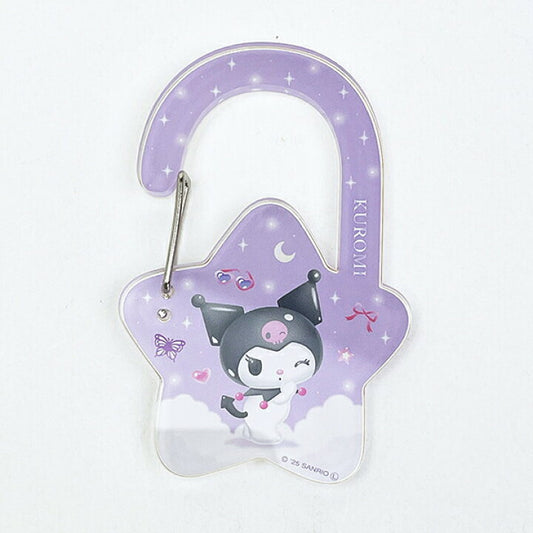 [KUROMI] "My Melody & Kuromi Pastel Dreamland" Acrylic Carabiner