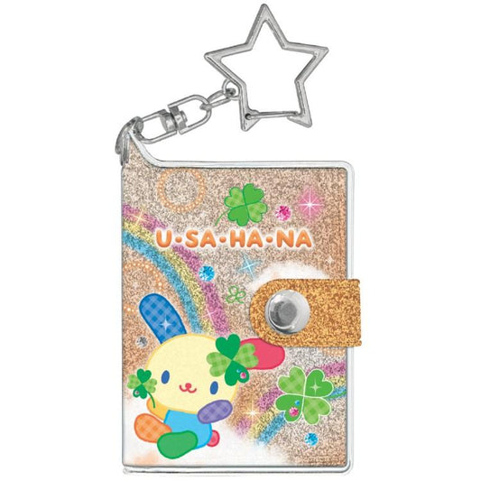 [USAHANA] "Sanrio Glitter Sticker Book" Keychain