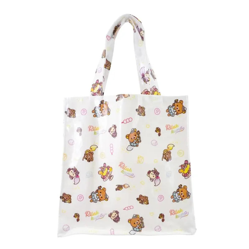 LIMITED "Rilakkuma Makumaku Miracle Wonderland" Square Tote Bag