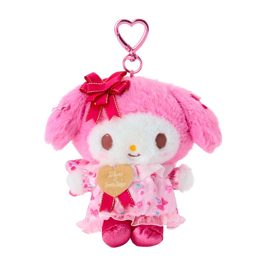 [MY MELODY] "Sanrio Wrapping Paper" Plush Keychain
