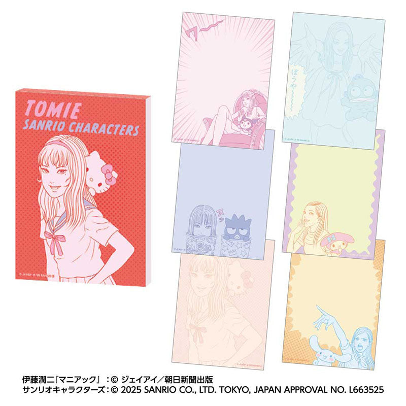 [RED] "Junji Ito & Sanrio Parody" A6 Memo Pad