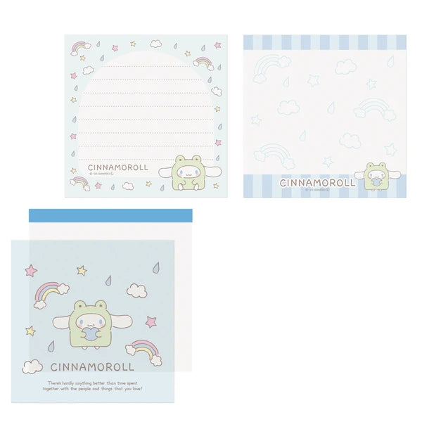 [CINNAMOROLL] "Sanrio Animal Kigurumi Time" Square Memo