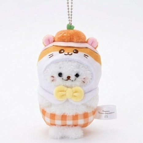 [COROCOROKURIRIN] "Sirotan x Sanrio Exciting Fruit Fair" Plush Keychain