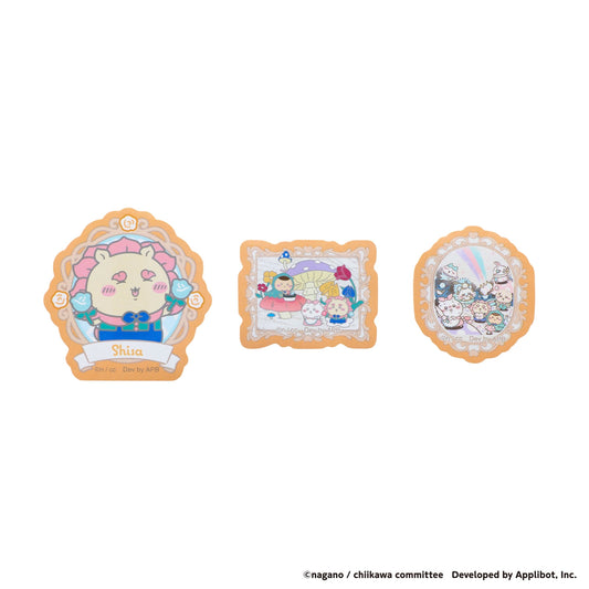 [SHISA] LIMITED "Chiikawa Pocket POP UP STORE Alice in Wonderland" Sticker Set