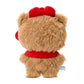 [HELLO KITTY] "Sanrio Fine Face Mini Friend Costume" Plush Keychain
