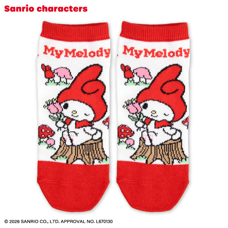 [MY MELODY] "THANKYOUMART x Sanrio Retro" Ankle Socks