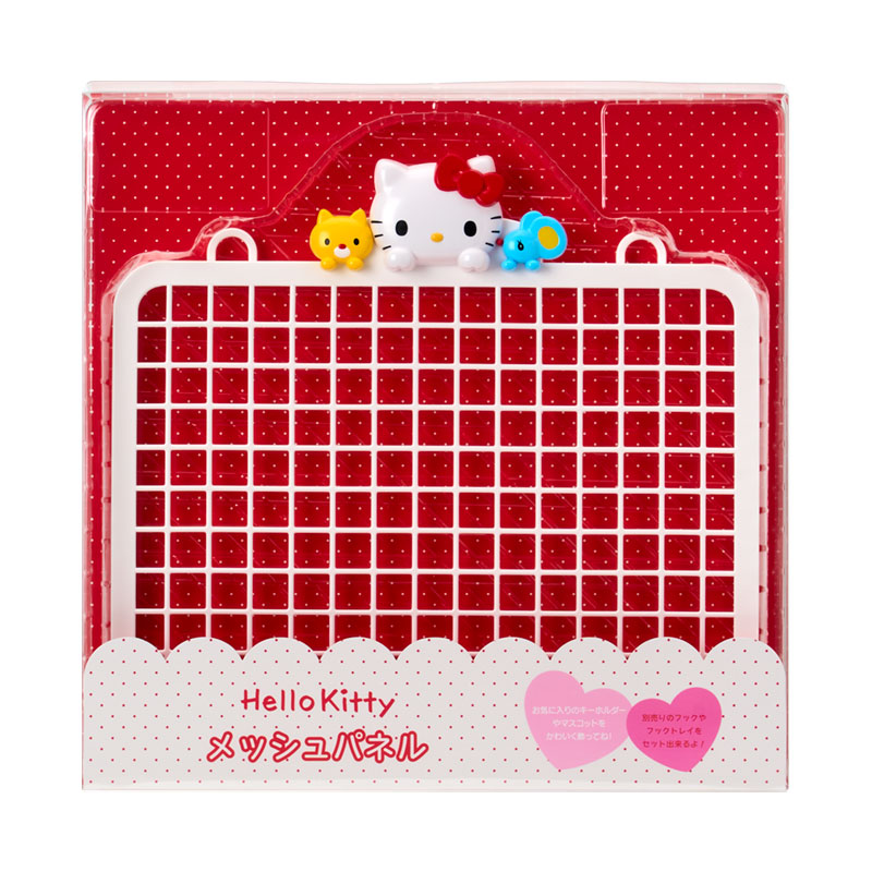[HELLO KITTY] "Sanrio Decorative Storage" Mesh Panel